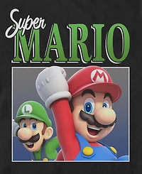 Fifth Sun Men's Nintendo Mario Fist Up T-Shirt