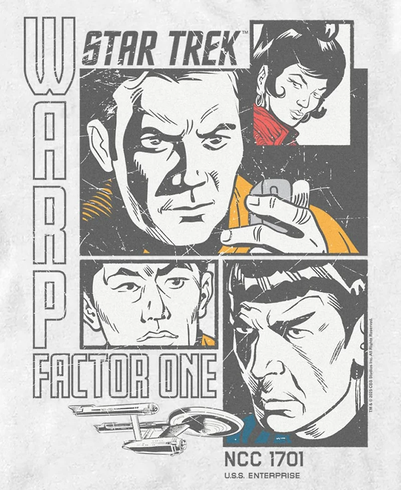 Fifth Sun Men's Star Trek The Original Series Factor One T-Shirt