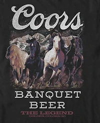 Fifth Sun Men's Coors Coors Horses T-Shirt