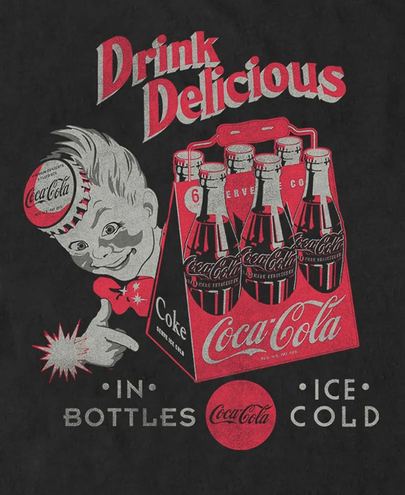 Fifth Sun Men's Coca-Cola Six Pack T-Shirt