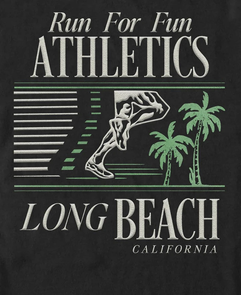 Fifth Sun Men's Generic Run Long Beach T-Shirt