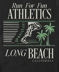 Fifth Sun Men's Generic Run Long Beach T-Shirt