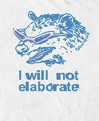 Fifth Sun Men's Threadless Tier 2 Not Elaborate T-Shirt