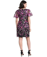 Jessica Howard Women's Boat Neck Dress