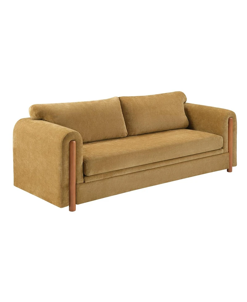 Streamdale Furniture Modern 3-Seater Upholstered Sofa, 79.1" Couch for Small Spaces