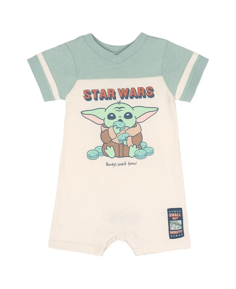 The Mandalorian Grogu Toddler Boy or Girl ( 2 to 3 ) Athletic One Piece Romper