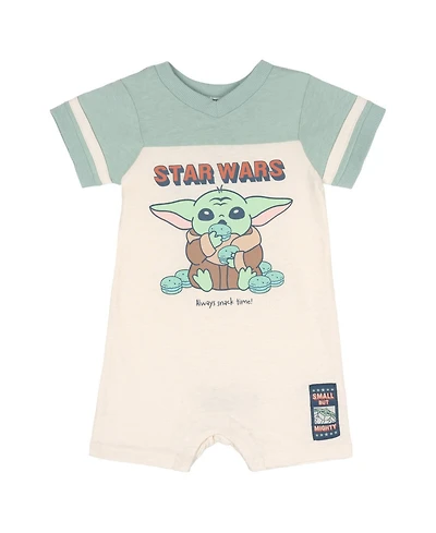 The Mandalorian Grogu Toddler Boy or Girl ( 2 to 3 ) Athletic One Piece Romper