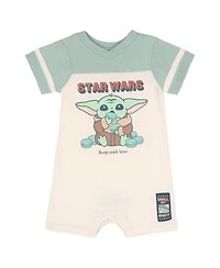 The Mandalorian Grogu Toddler Boy or Girl ( 2 to 3 ) Athletic One Piece Romper