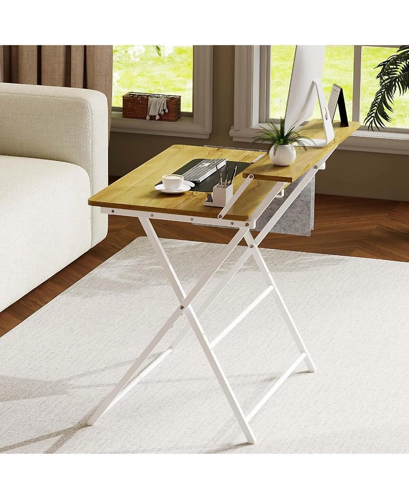 homfan Folding Desk No Assembly