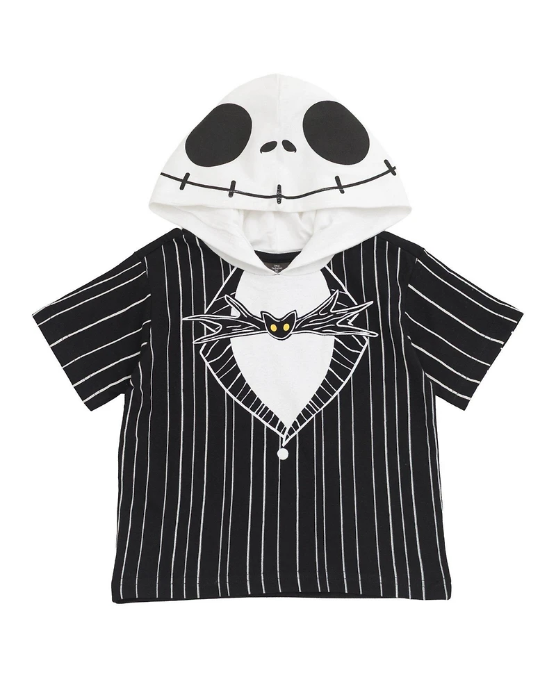 Nightmare Before Christmas Baby Boy or Girl Cosplay Short Sleeve Hooded T-Shirt