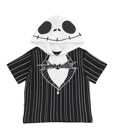 Nightmare Before Christmas Baby Boy or Girl Cosplay Short Sleeve Hooded T-Shirt
