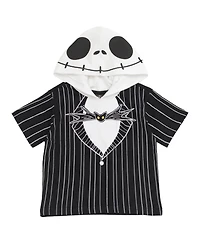 Nightmare Before Christmas Baby Boy or Girl Cosplay Short Sleeve Hooded T-Shirt