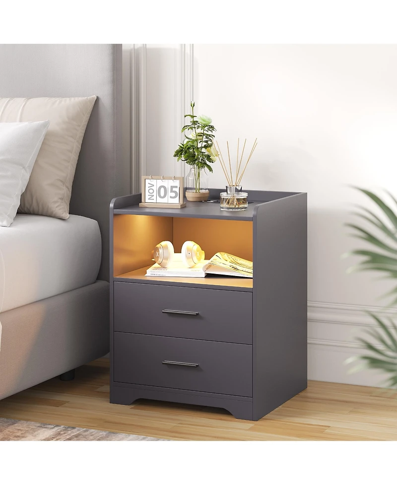 Vlsrka Vanity Makeup Desk with Mirror and Lights