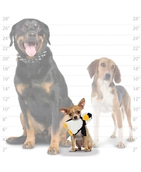 Mighty Jr Arctic Penguin, Durable Plush Squeaky Dog Toy