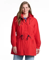 Lands' End Women's Packable Rain Parka