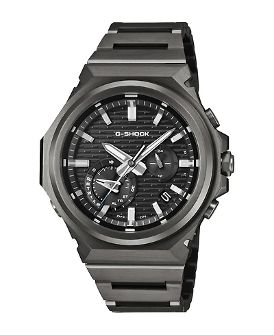 G-Shock Men's Black Stainless Steel Analog Watch 44.2mm