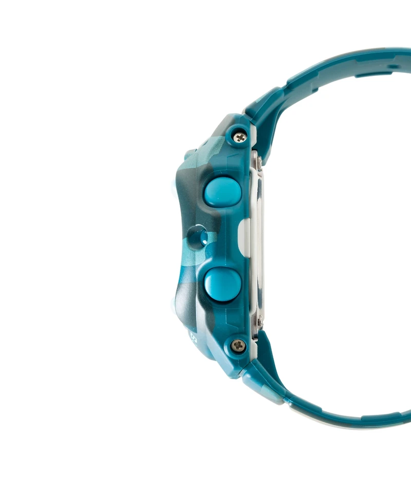 G-Shock Women's Baby-g Digital Blue Resin Watch 42.6mm