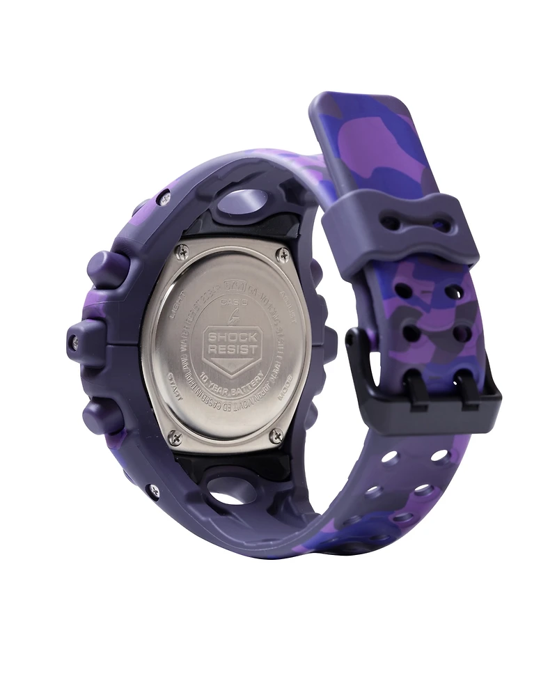 G-Shock Men's Purple Resin Analog-Digital Watch 58.2mm