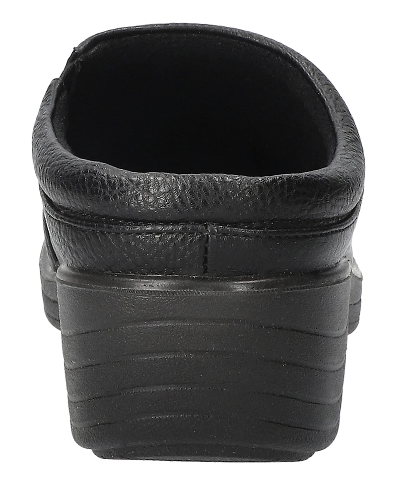 Easy Street Women's Beck Slip-Resistant Round Toe Clogs