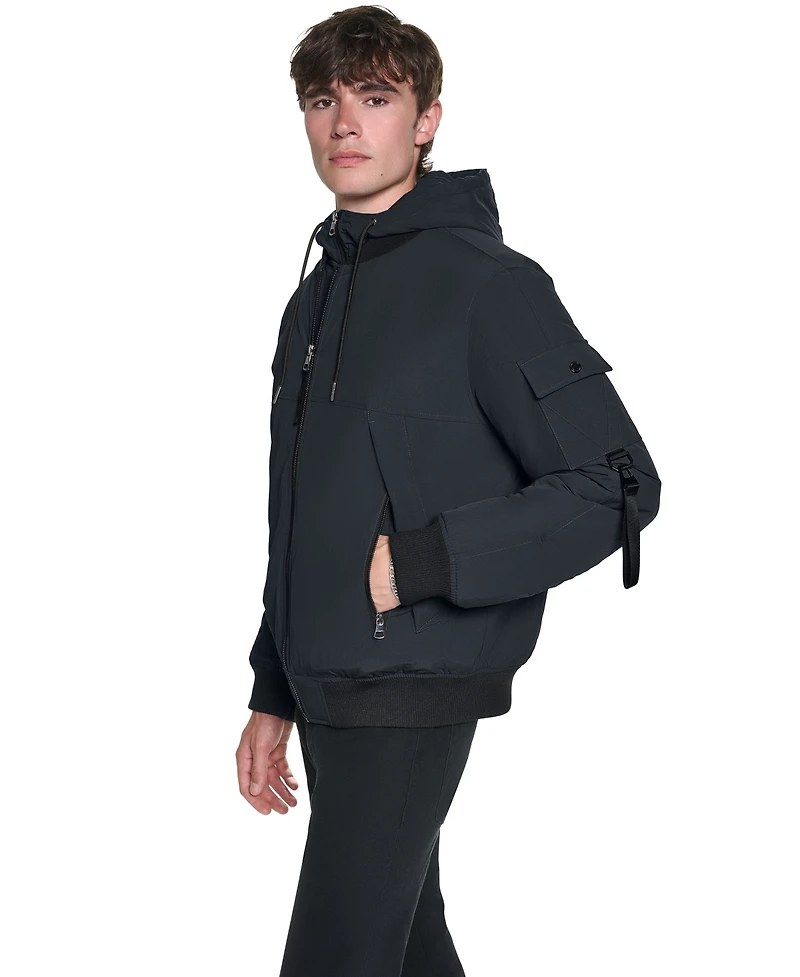 Karl Lagerfeld Paris Men's Bomber Jacket