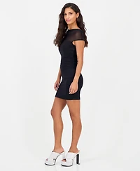 Guess Women's Zuri Off-Shoulder Mini Body-Con Dress