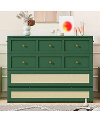 Streamdale Furniture Full Size Murphy Bed with Large Drawers