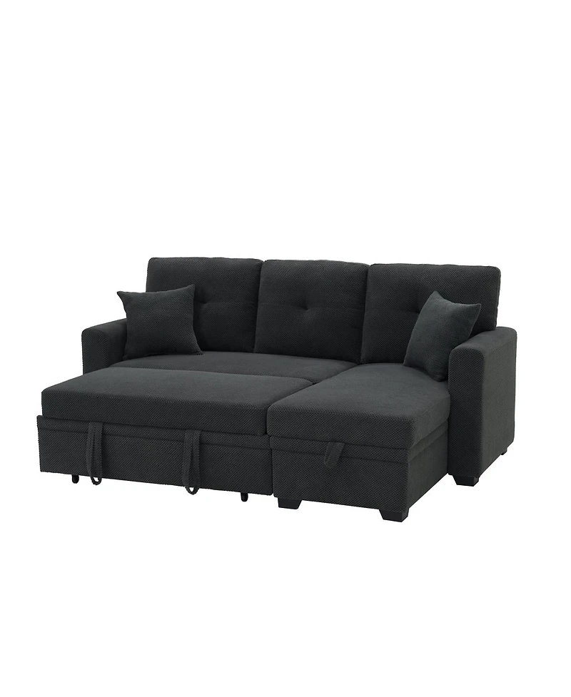 Streamdale Furniture Reversible Sleeper Sectional with Storage