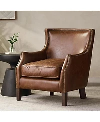Streamdale Furniture Genuine Leather Single Sofa chair