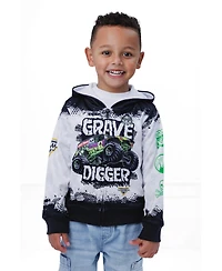 Monster Jam Toddler Boys (2T - 4T) Fleece Zip-Up Hoodie