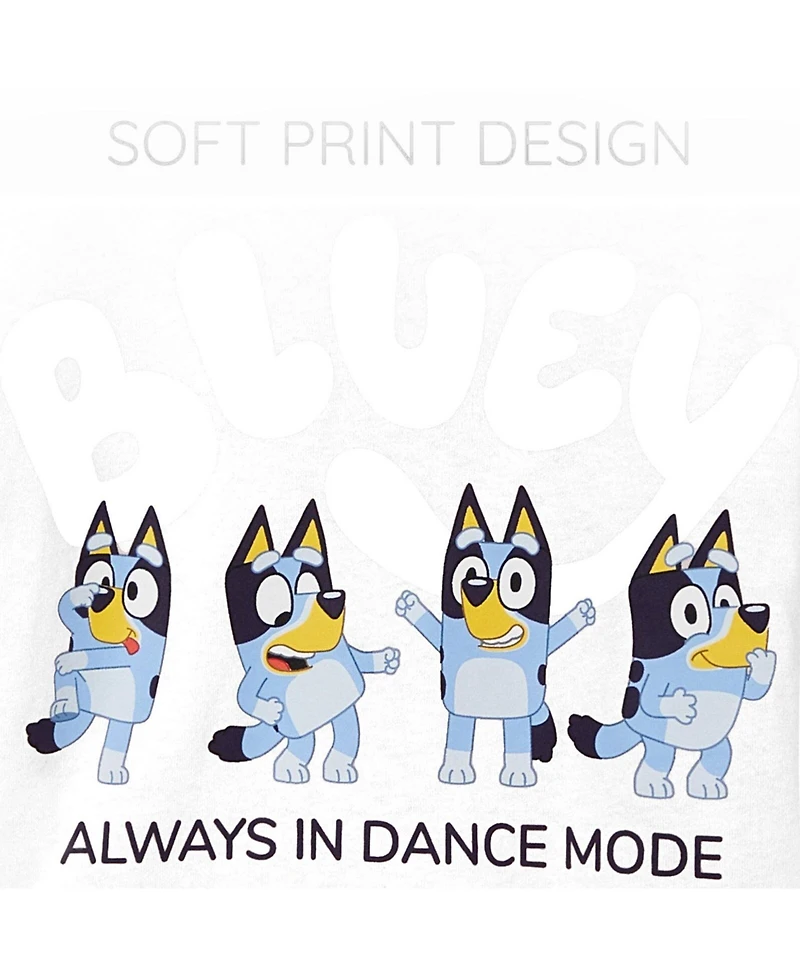 Bluey Girls (5 - 8) Cropped T-Shirt