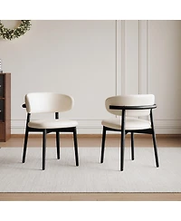 Streamdale Furniture Mid-Century Modern Dining Chairs (Set of 2)