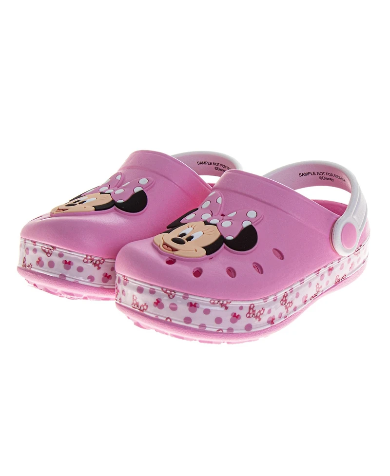 Disney Girls 5 - 12 Minnie Mouse Eva Water Clog Slip On Shoes