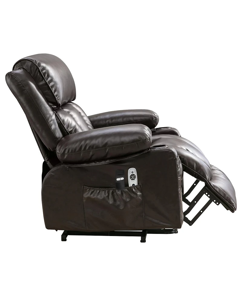 Streamdale Furniture Power Electric Massage Lift Recliner with Heat, Vibration and Usb