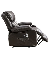 Streamdale Furniture Power Electric Massage Lift Recliner with Heat, Vibration and Usb