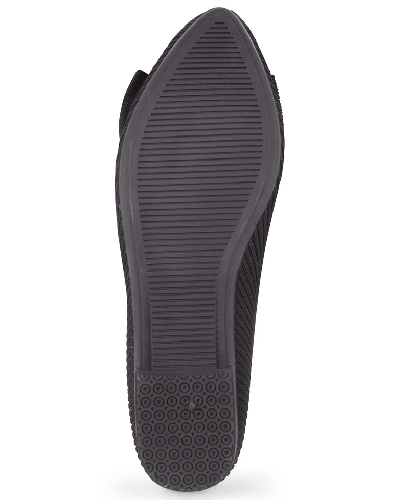 Tahari Women's Monaghan Knit Slip-On Flats