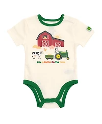 John Deere Baby (newborn to 24 M) Short Sleeve Bodysuits