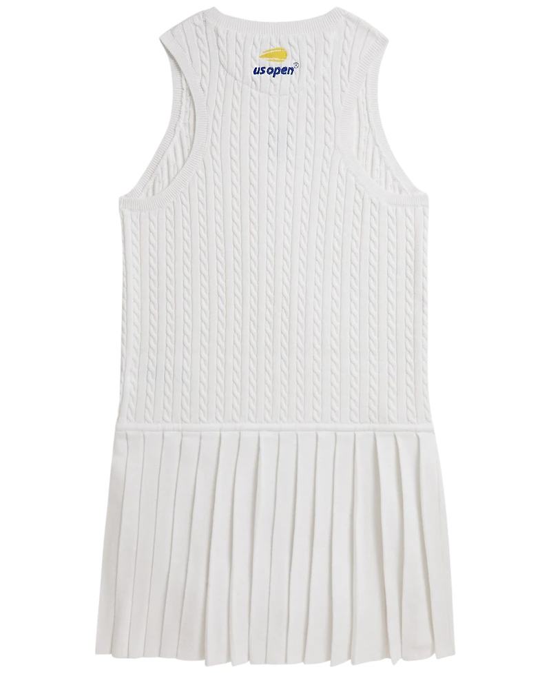 Polo Ralph Lauren Girls' 7-16 Us Open Sleeveless Sweater Dress