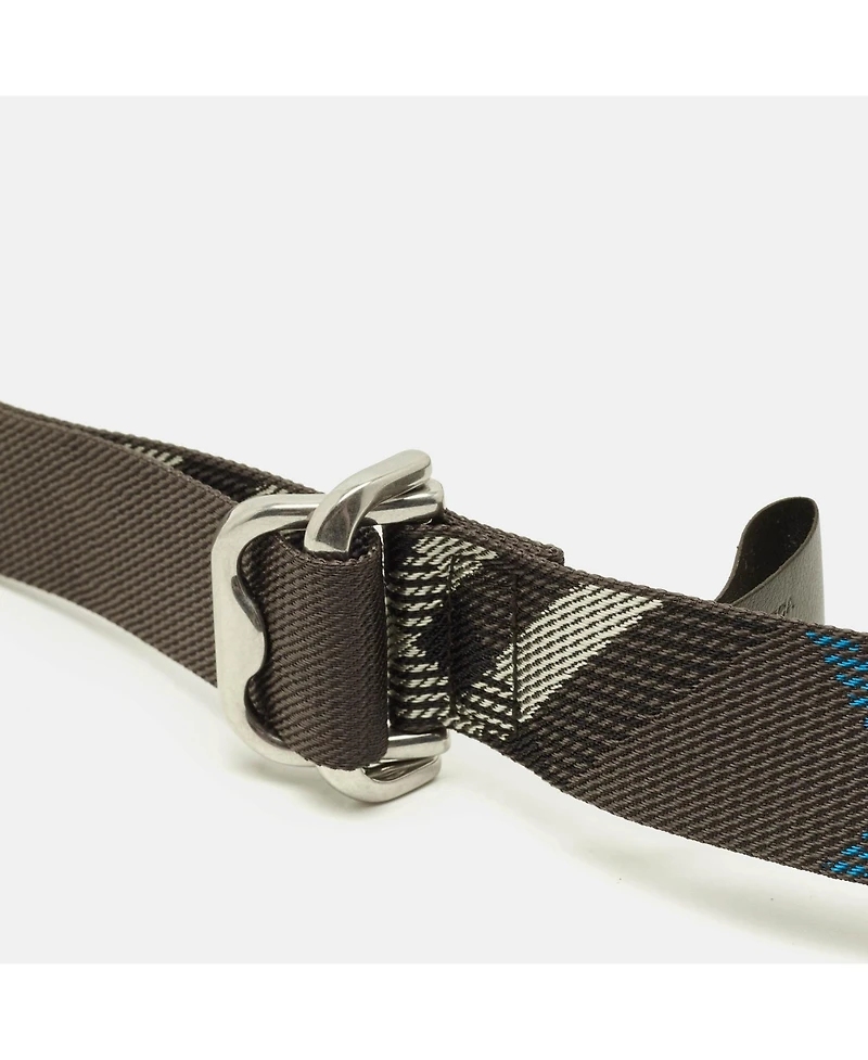 Pre-Owned Burberry Men's Webbing Buckle Belt