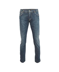 Pre-Owned Dolce & Gabbana Men's Faded Denim Slim Fit Jeans