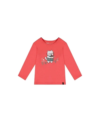 Deux par Toddler Girls (2T - 5T) Cotton Long Sleeve T-Shirt