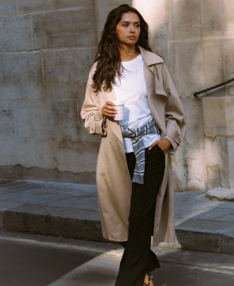 French Connection Women's Harry High-Waist Wide-Leg Pants