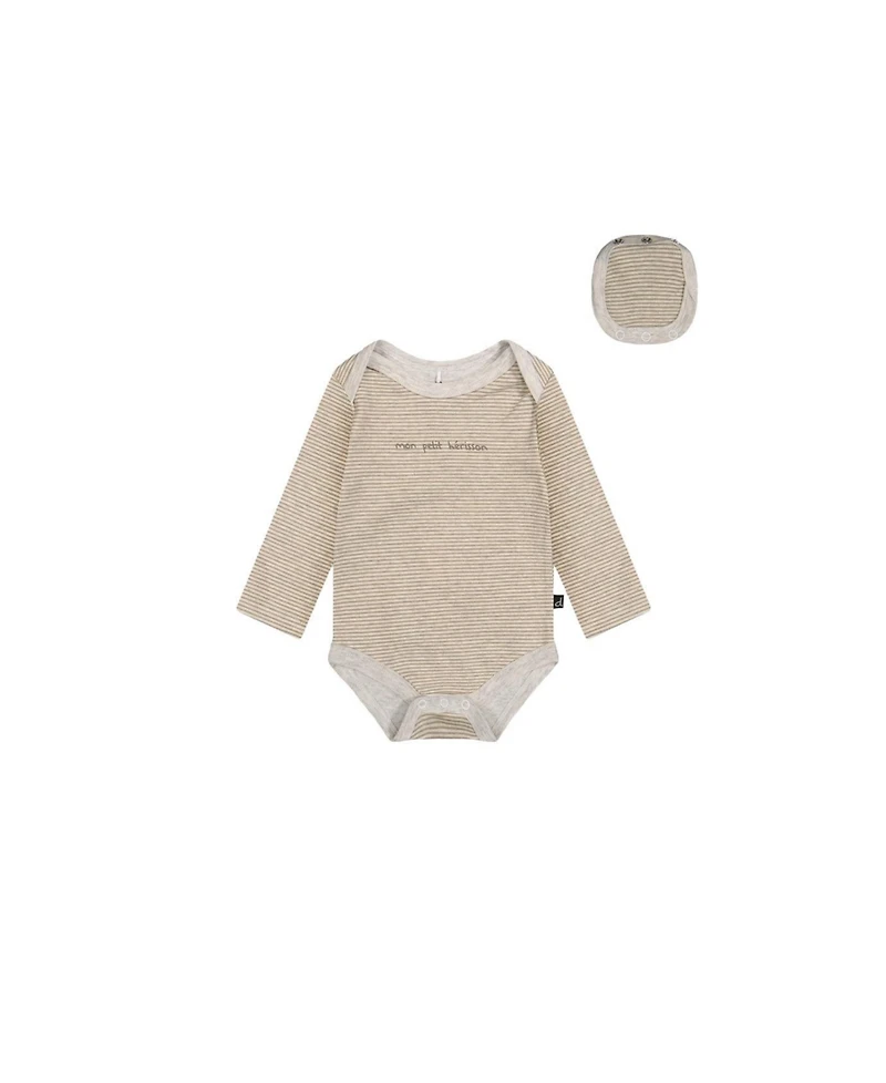Deux par Baby Boys 3M To 24M Cotton Onesie Stripes