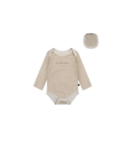 Deux par Baby Boys 3M To 24M Cotton Onesie Stripes