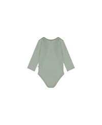 Deux par Baby Girl b ( 3M to 24M ) Cotton Onesie Greyish