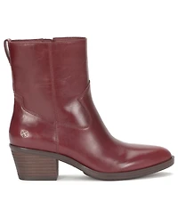 Lucky Brand Women's Leather Almond Toe Ankle Booties