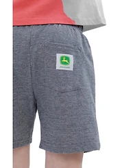 John Deere Little Boy's (5-8) 2-Piece T-Shirt and Shorts Set