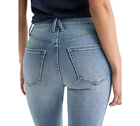 Good American Women's High-Rise Slim Bootcut Jeans