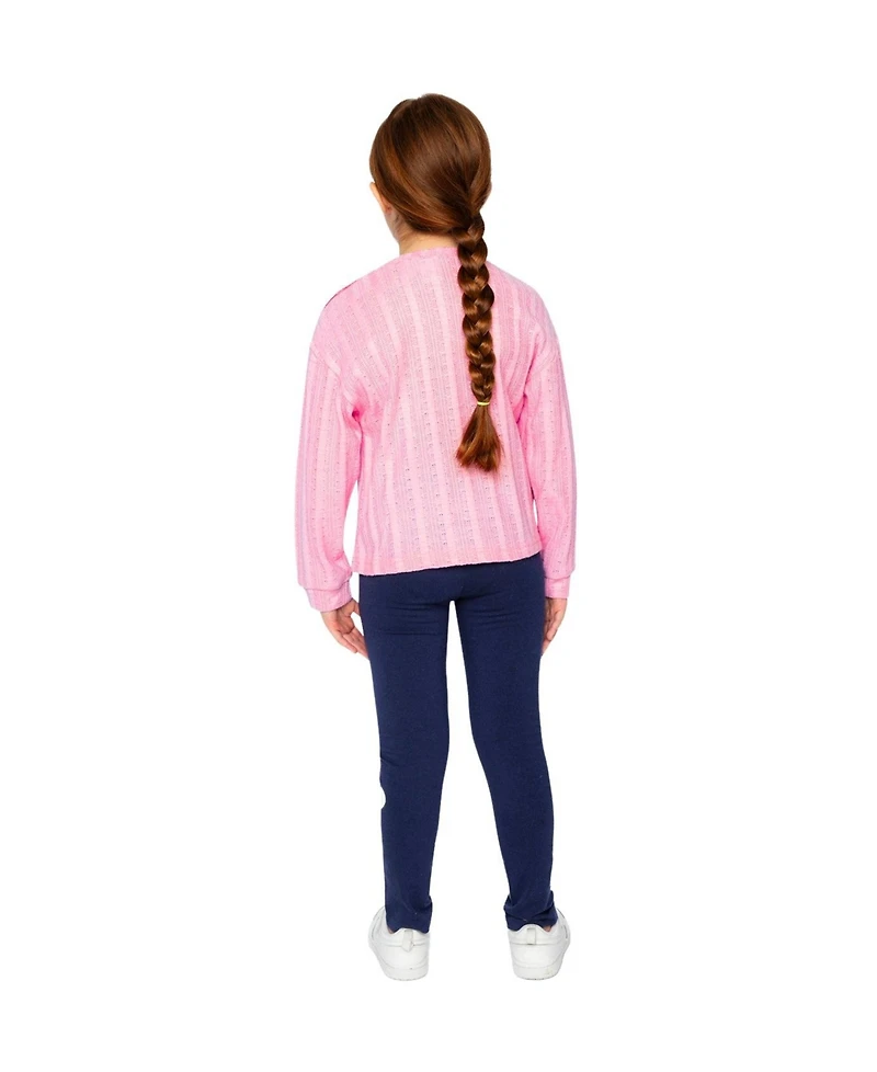 Deux par Deux Big Girls (6 - 14) Cotton Leggings Pant