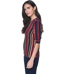 Tommy Hilfiger Women's Short-Sleeve Striped Top