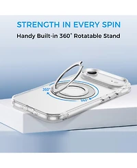 Alpha Digital iPhone 17 Series Magnetic Ring Stand, Shockproof Case
